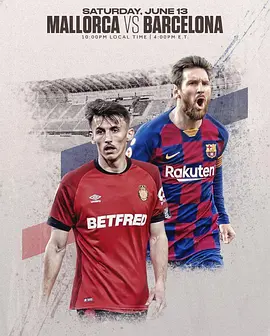 Laliga 28. Matchday Rcd Mallorca Vs. Fc Barcelona