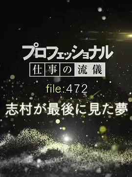 Professional 行家本色  志村健最后的梦