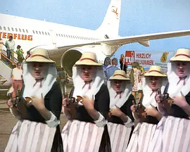 Himmel wie Seide. Voller Orangen
